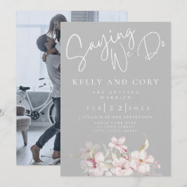 Convite para Casamento de Cereja Blossom