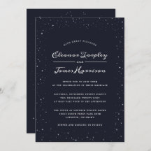 Convite para Casamento de Cor Personalizável da No