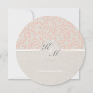 Convite para Casamento de Coral SmartElegance