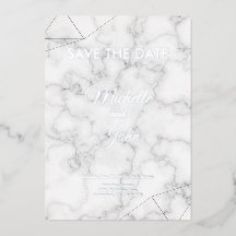 Convite para Casamento de Cores de Linha Simples