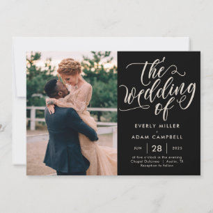 Convite para Casamento de Cores Editável de Felic