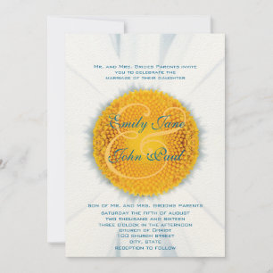 Convite para Casamento de Daisy, Linda Elegante