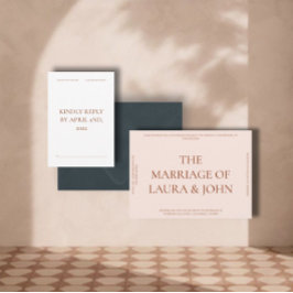 Convite para Casamento de Declaração Negativa