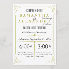 Convite para Casamento de Deco de Arte Verde Fresc