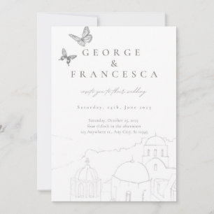 convite para casamento de destino