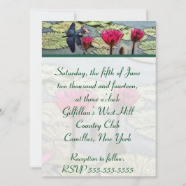 Convite para Casamento de Dragonfly