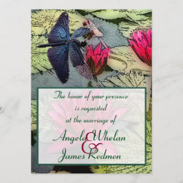 Convite para Casamento de Dragonfly