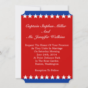 Convite para Casamento de Estrelas Brancas