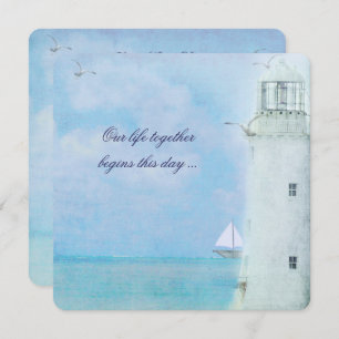 Convite para Casamento de Farol