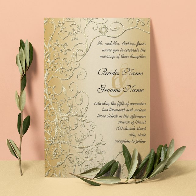 Convite para Casamento de Fontes Negras de Sujãs D (Criador carregado)