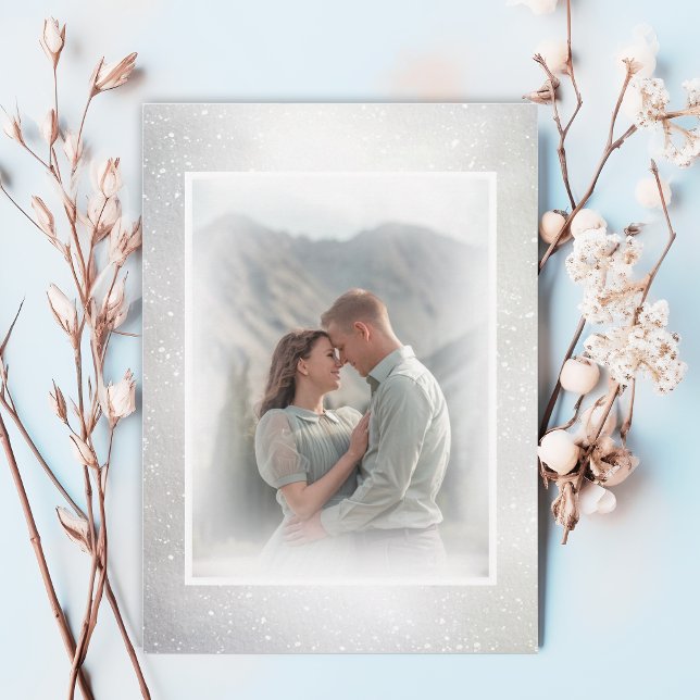 convite para casamento de foto de primavera (Criador carregado)