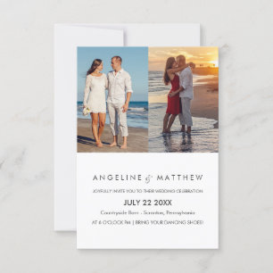 Convite Para Casamento De Fotos De Segundo Script 