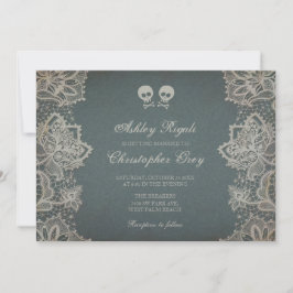 Convite para Casamento de Halloween - Cinzas de Vi