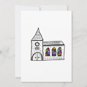 Convite para Casamento de Igreja