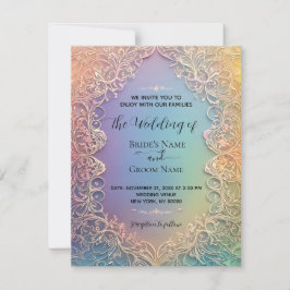 Convite para Casamento de Locais Delicados