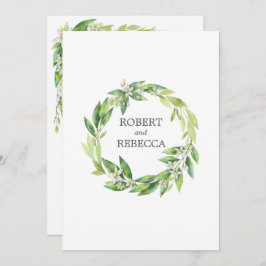 Convite para Casamento de L'orangerie