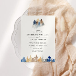 Convite Para Casamento De Montanha Russo Por Aquar