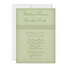 Convite para Casamento de Nó Celta da Irlanda Verd