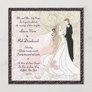 Convite para Casamento de Noiva e Casamento