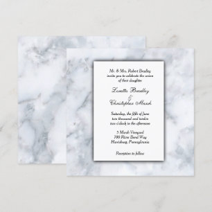 Convite para Casamento de Olhar Branco