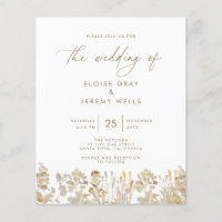 Convite para Casamento de Orçamento | Bella Flyer
