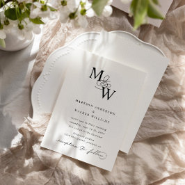 Convite para Casamento de Orçamento de Tipografia 