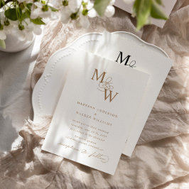 Convite para Casamento de Orçamento de Tipografia 