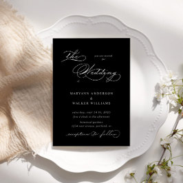 Convite para Casamento de Orçamento de Tipografia 