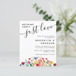 Convite para Casamento de ORÇAMENTO | Nada Rico Fl