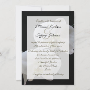Convite Para Casamento De Orquídeas — Orquídea