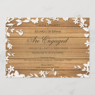 Convite Para Casamento De Papel Picado - Dólares A