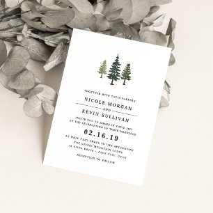 Convite Para Casamento De Pines Altos