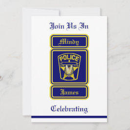 Convite para Casamento de Policiais