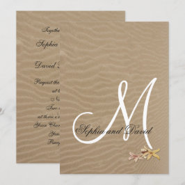 Convite para Casamento de Praia de Areia e Frigorí