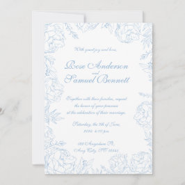 Convite para Casamento de Quadros Barrocos