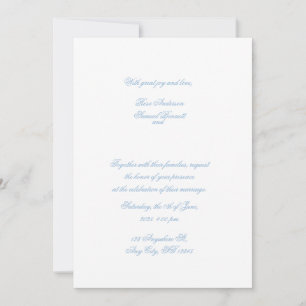 Convite para Casamento de Quadros Barrocos
