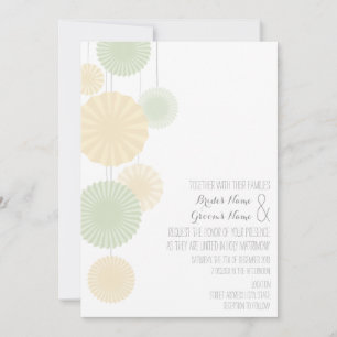 Convite para Casamento de Rosettes _ Casa