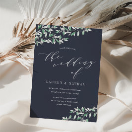 Convite Para Casamento De Sage De Inverno