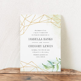 Convite para Casamento de Terrarium