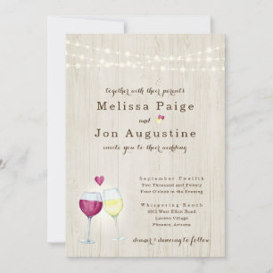 Convite para Casamento de Vadias  Tosta de vinho t