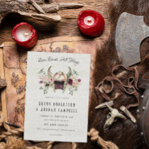 Convite para Casamento de Viking Elegante