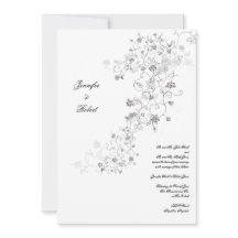 Convite Para Casamento De Vinhas De Prata