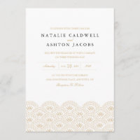 Convite para Casamento Deco Seigaiha