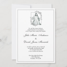 Convite para Casamento Divino dos Compaixões Elega