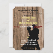 Convite para casamento do carpinteiro