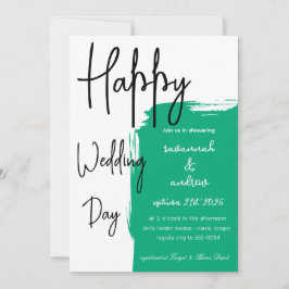 Convite para casamento do Classic Elegant Script