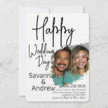 Convite para casamento do Classic Elegant Script