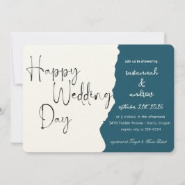 Convite para casamento do Classic Elegant Script