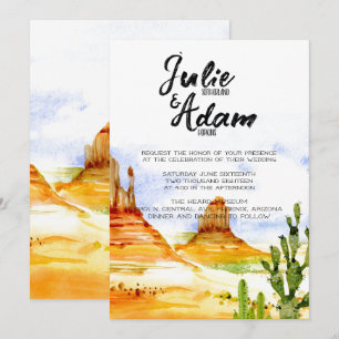 Convite para Casamento do Deserto