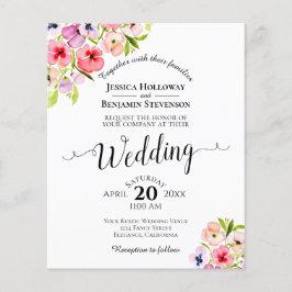 Convite para Casamento do Elegante ORÇAMENTO para 